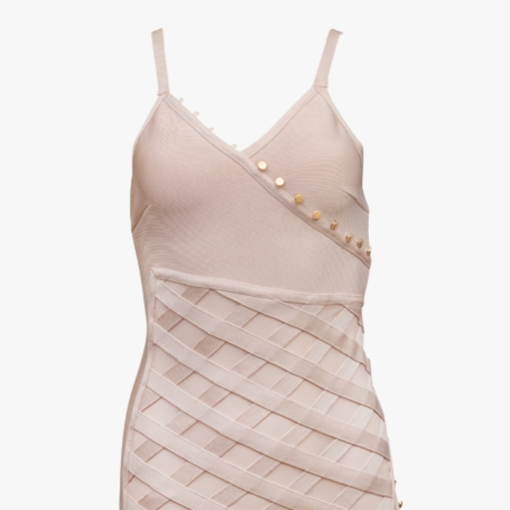 Nude Bandage Dress